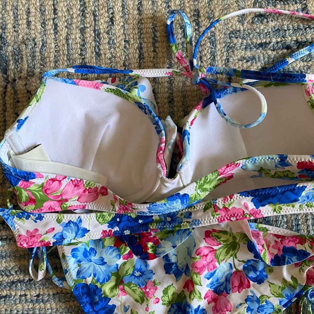 Floral String Push Up Bikini From Abercrombie - image 3